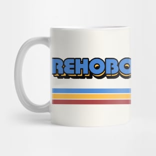 Rehoboth Beach, Delaware / / Retro Styled Design Mug